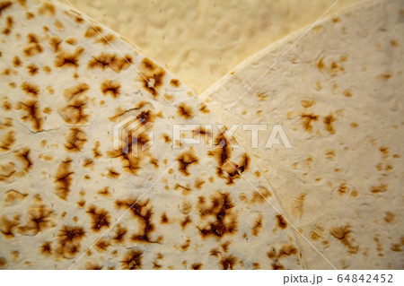 Traditional pita bread. Thin Armenian lavash Traditional pita bread. Thin Armenian lavash 64842452