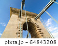 The Szechenyi Chain Bridge in Budapest, Hungary. 64843208