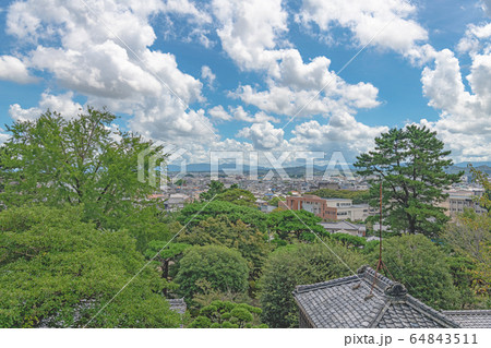 松坂城から市街地の展望 64843511