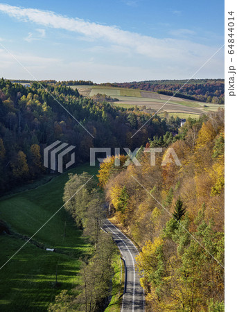 Landscape Ojcow National Park in Poland 64844014