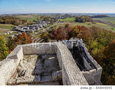 Pilcza Castle in Smolen, Poland Pilcza Castle in Smolen, Poland 64844045