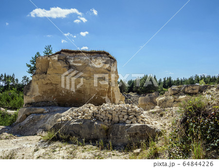 Quarry near Jozefow in Poland 64844226
