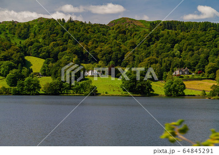 Beautiful nature landscape around Lake Windermere 64845291