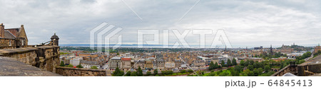High angle view of the downtown cityscape from the High angle view of the downtown cityscape from the 64845413