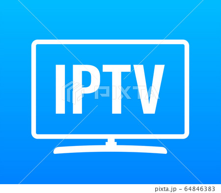 Iptv Badge, icon, logo. Vector stock illustration. 64846383