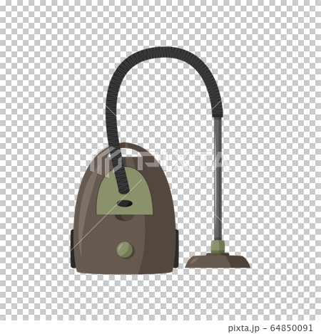 Home vacuum cleaner illustration. Isolated on white background. Home vacuum cleaner illustration. Isolated on white background. 64850091