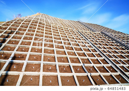 法面 崖崩れ防止 法面 崖崩れ防止 64851483