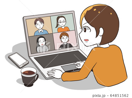 気迫のリモートワーク 64851562