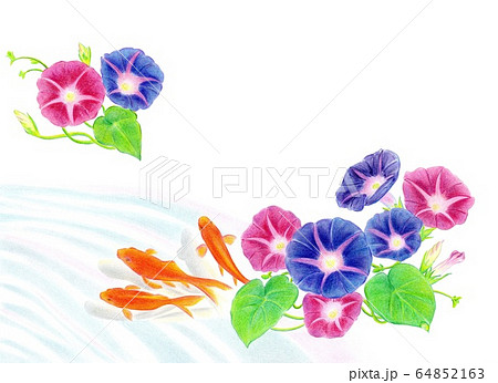 夏の風物詩のイラスト素材