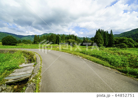 信州 白馬村 夏の青鬼集落 信州 白馬村 夏の青鬼集落 64852751