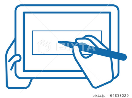 電子サイン タブレット 電子サイン タブレット 64853029