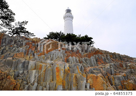 【島根・宍道湖ジオパーク】出雲日御碕灯台 【島根・宍道湖ジオパーク】出雲日御碕灯台 64855375