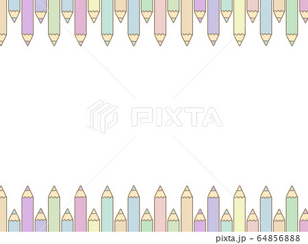 色鉛筆のイラスト素材 色鉛筆のイラスト素材 64856888