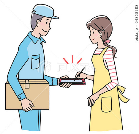 電子サイン 宅配受け取り 電子サイン 宅配受け取り 64858288