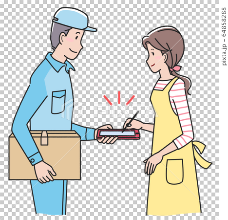 電子サイン 宅配受け取り 電子サイン 宅配受け取り 64858288