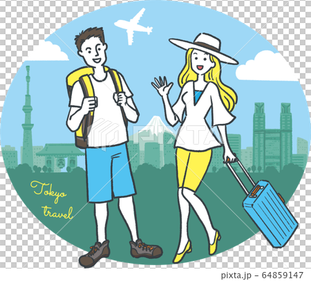 旅遊/東京/夏天/簡單B 64859147