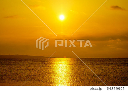 宗谷海峡の夕日 ”稚内市” 宗谷海峡の夕日 ”稚内市” 64859995