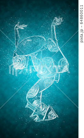 浮世絵　町人　その7　クリスタルバージョン 64860011