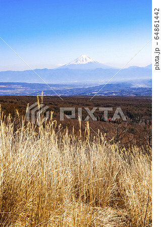 【長野県】富士見高原・創造の森 望峰の丘展望台からの眺望 【長野県】富士見高原・創造の森 望峰の丘展望台からの眺望 64861442