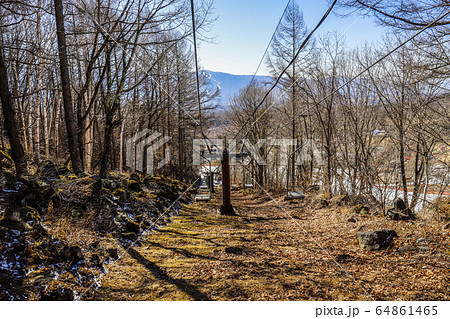 【長野県】富士見高原 創造の森・展望リフト 【長野県】富士見高原 創造の森・展望リフト 64861465
