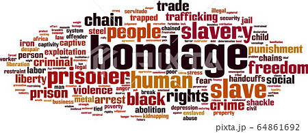 Bondage word cloud Bondage word cloud 64861692