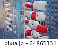 Textile Manufacturing. Circular knitted fabric.  64865331