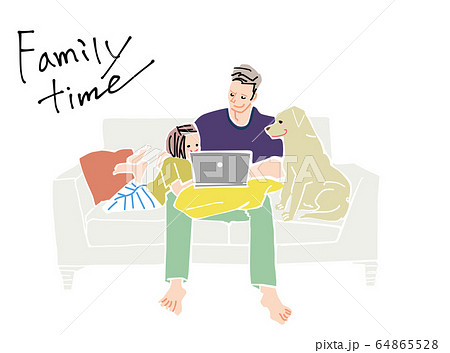 家族団らん  64865528