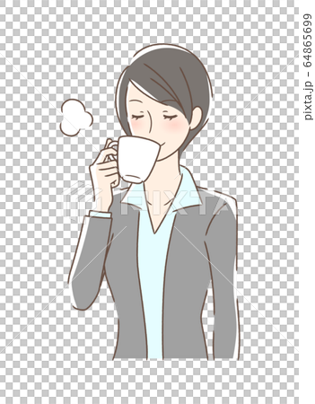 在麥庫普喝咖啡的女人 在麥庫普喝咖啡的女人 64865699