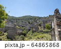Ghost Town, Abandoned houses and ruins of Kayakoy village, Fethiye, Turkey 64865868