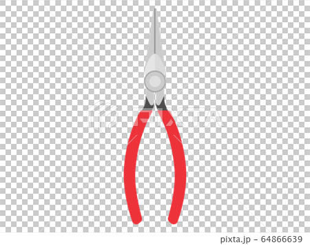 Illustration of radio pliers 64866639