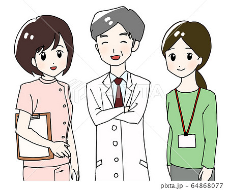 医療／マンガイラスト 64868077