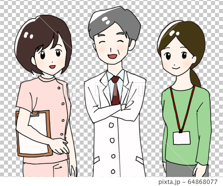 医療／マンガイラスト 64868077