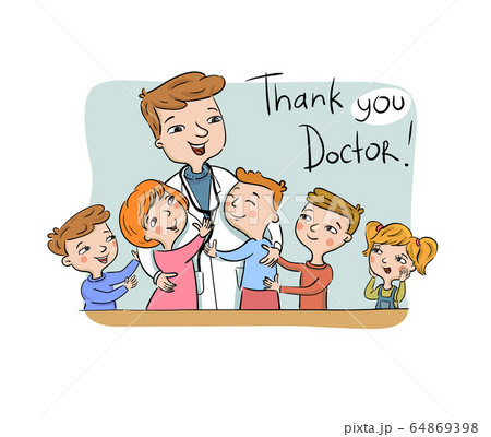 Thank you Doctor greeting card 64869398