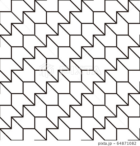 日本の伝統模様 64871082