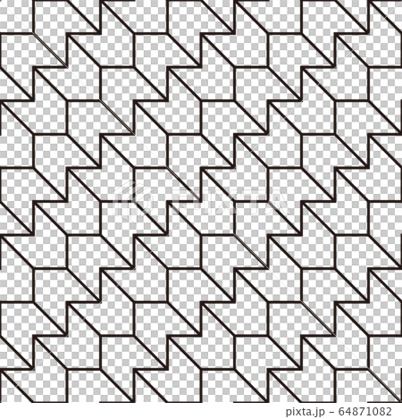 日本の伝統模様 64871082