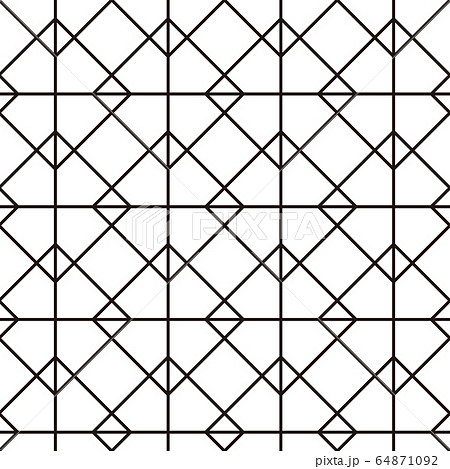 日本の伝統模様 日本の伝統模様 64871092