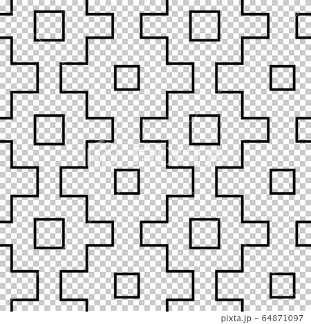 日本の伝統模様 日本の伝統模様 64871097