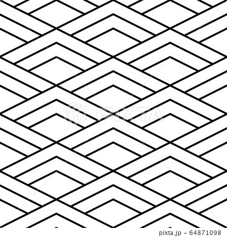 日本の伝統模様 日本の伝統模様 64871098