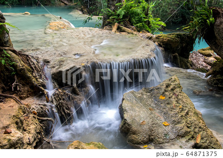 The Kuang Si Falls, known as Tat Kuang Si 64871375