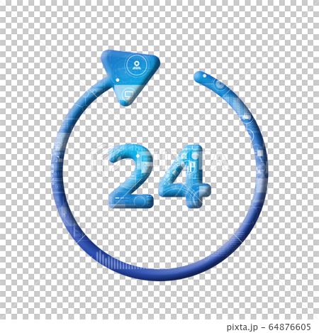 藍色圖標系列 藍色圖標系列 64876605