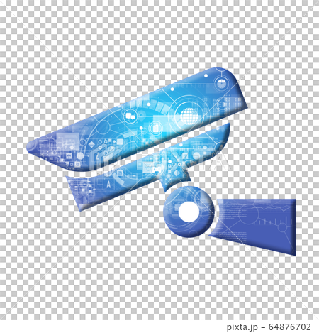 Blue icon series 64876702