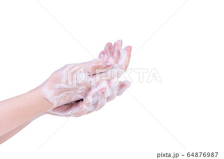 手洗 手洗い 手を洗う 64876987