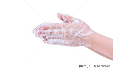 手洗 手洗い 手を洗う 64876988