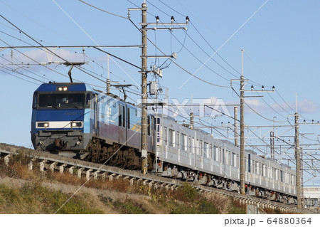 長野電鉄へ渡る、元日比谷線03系(03-104F) 長野電鉄へ渡る、元日比谷線03系(03-104F) 64880364