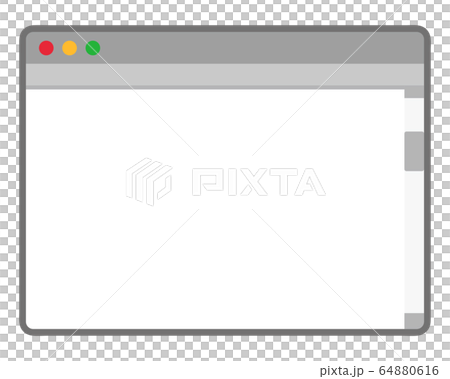pcウィンドウのイラスト素材 [64880616] - PIXTA