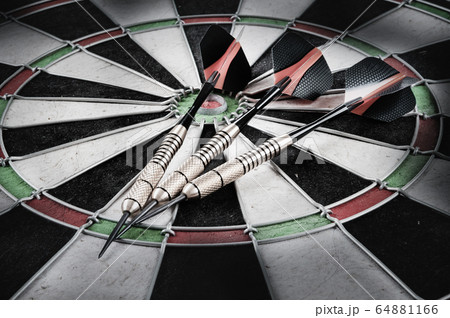 darts target with arrows darts target with arrows 64881166