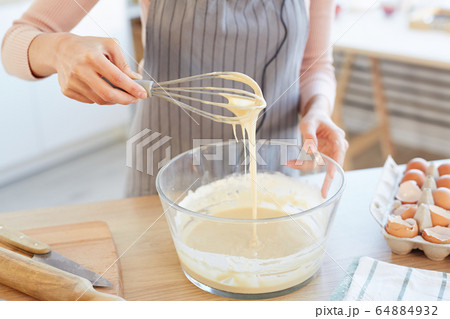 Mixing Ingredients For Dough Mixing Ingredients For Dough 64884932
