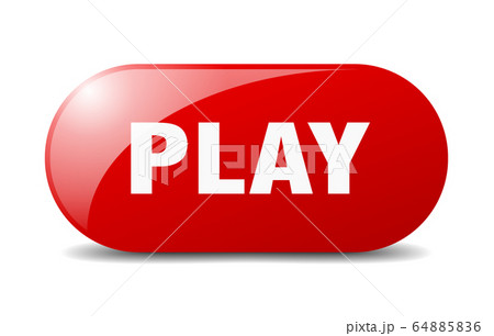 Hand Press Play Button Sign Start Stock Photo 250971760