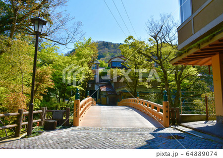 山中温泉 こおろぎ橋 山中温泉 こおろぎ橋 64889074