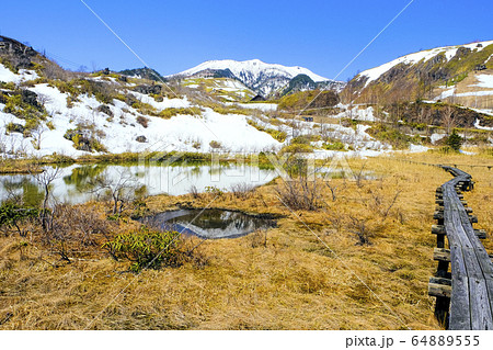 武具脱の池と木道 武具脱の池と木道 64889555